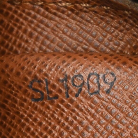 LOUIS VUITTON Danube Shoulder Bag Monogram Leather Brown France - Picture 16 of 16